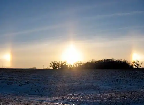Sun dogs (October 2009)