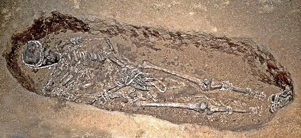 Grave from Sungir