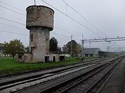Sunja Railway station