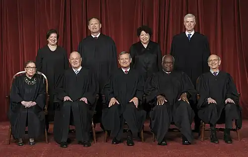Roberts Court, (April 10, 2017 - July 31, 2018)