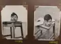 Photographs of severed head of MNLA member held in the archives of the National Army Museum, London.
