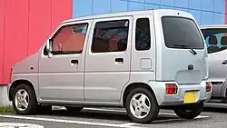 Rear view (5-door)
