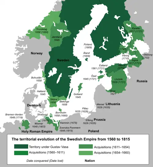 Image 17The Swedish Empire, 1560–1815 (from History of Sweden)