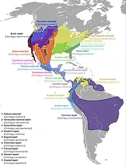 Map of range