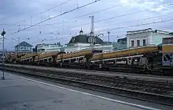 View of the station from a platform