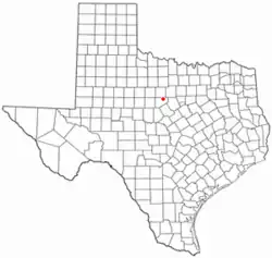 Location of Ranger, Texas