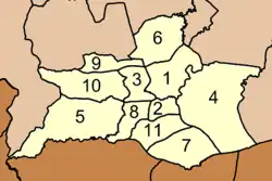 Map of tambons