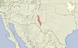 Map of range