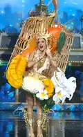 KalasinMahachanok Mango costume, as wearing by Tanawan Wigg.