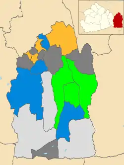 2018 results map