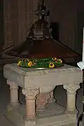 Baptismal font, Katharinenkirche, Oppenheim