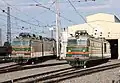 VL10, locomotive depot.
