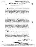 Editorial from the US Air Force MIJI newsletter (page 1)