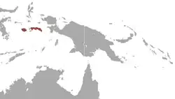 Map of range