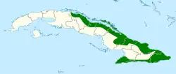 Map of range
