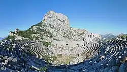 Termessos is an ancient city in the western Taurus
