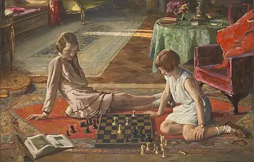 The Chess Players, 1929