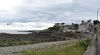 The Fisherman's Row foreshore