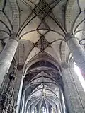 The vault of the presbytery