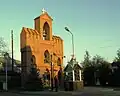 The bell tower of the Church of St. Anna