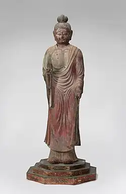 The deity Indra (Taishakuten), one of a pair. Nara, c. 730-750