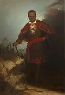Portrait by Thomas Hicks (1868), National Portrait Gallery
