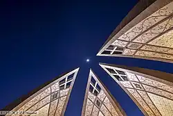 Moon as seen from the Monument