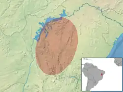 Map of range
