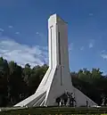 The spire-like Mount Quomolongma (Everest)