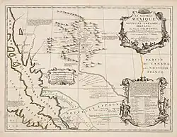 Image 17Jean Nicolas Du Tralage and Vincenzo Coronelli's 1687 map of New Mexico (from History of New Mexico)