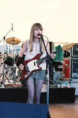 Tina Weymouth with Tom Tom Club, 1986