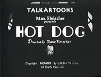 Talkartoon tittle card