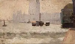 Fog, Thames Embankment, 1884, Art Gallery of New South Wales