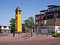 Dressed up clock tower