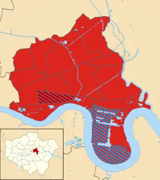 2018 results map