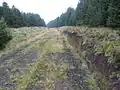 Tracks of old railway, Coalburn