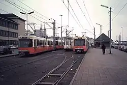 Oostende station in 1982