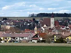 View from the south