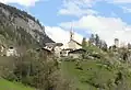 Trin village and Canaschal Castle