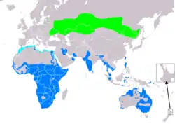 Map of range
