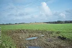 Bowl barrow 100 m north east of Home Farm Cottage