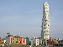 Turning Torso in the background