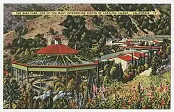 The Bird Park, one of the many interesting sights at Catalina Island, California