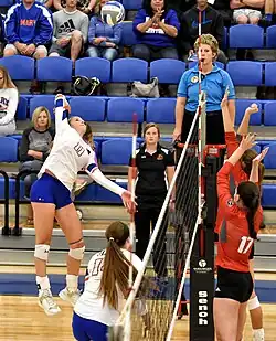 Marauders Volleyball match in the Marauders Activity Center