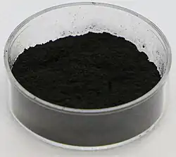 Brown oxide (UO2)