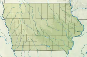 Waterloo is located in Iowa