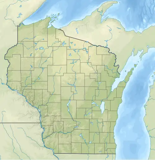 Wisconsin River is located in Wisconsin