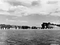 USS LST-205 during Battle of Saipan on 21 June 1944