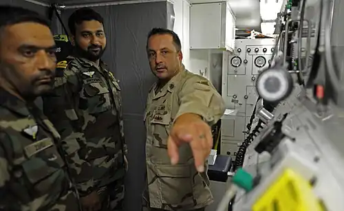 One of Pakistan Navy's previous bluish UCP in 2010.