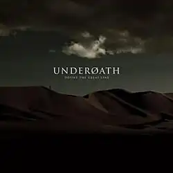 A night time shot of a desert landscape